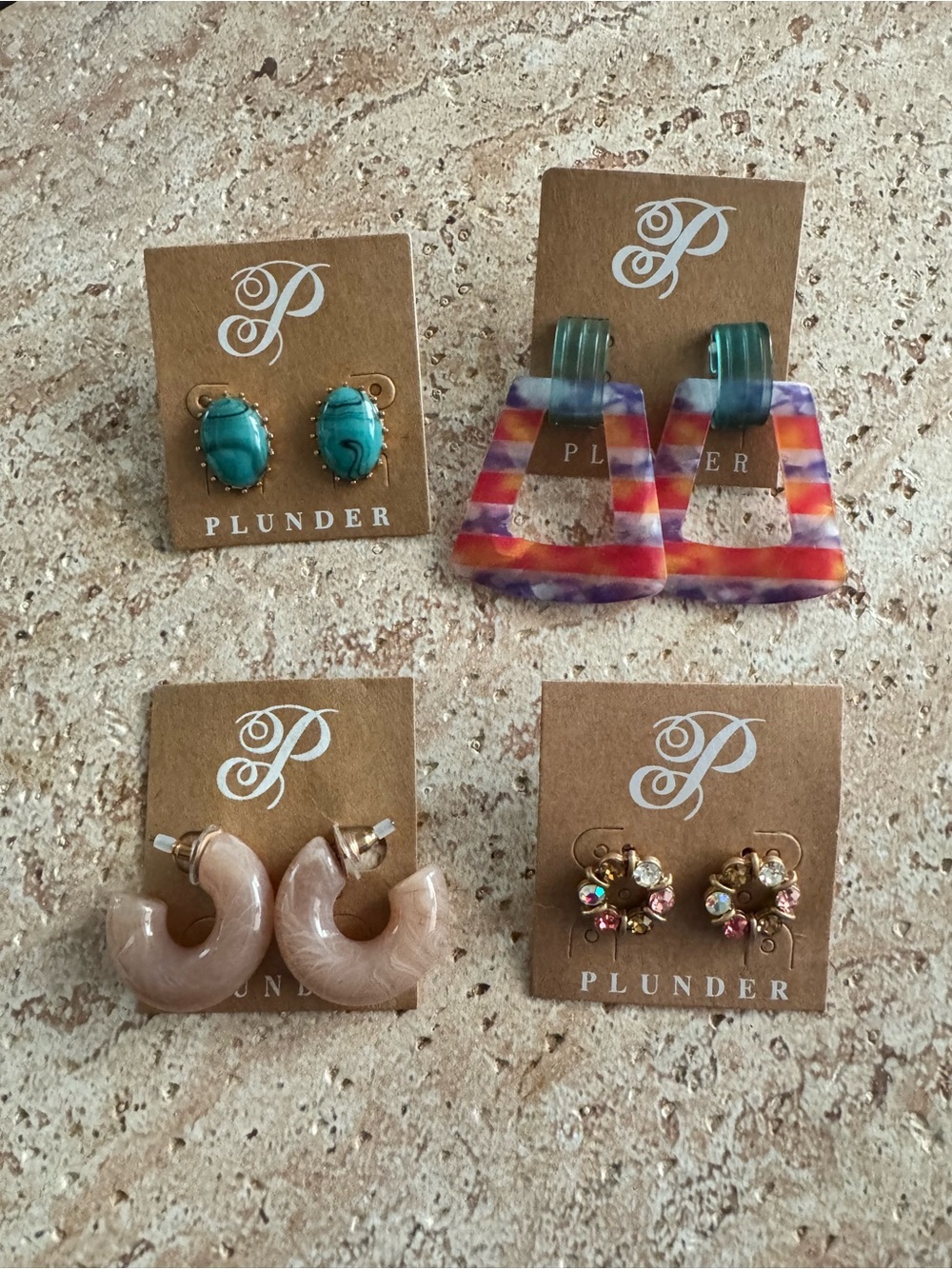 4 Pairs of NWT Earrings